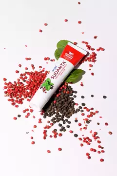 Pasta Dental Ayurvédica Extra Fresh con Pimienta y Anís Estrellado "Sudanta" - Nativo - alimentos y cosmética natural