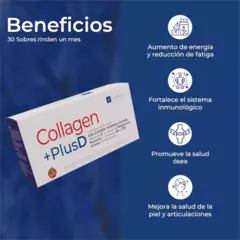 Colageno Bebible - Collagen + Plus D - Dolor Articular "Lappiel" - Nativo - alimentos y cosmética natural
