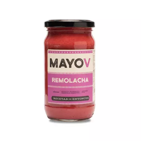 Mayonesa Vegana de Remolacha - MayoV "Recetas de Entonces" - comprar online
