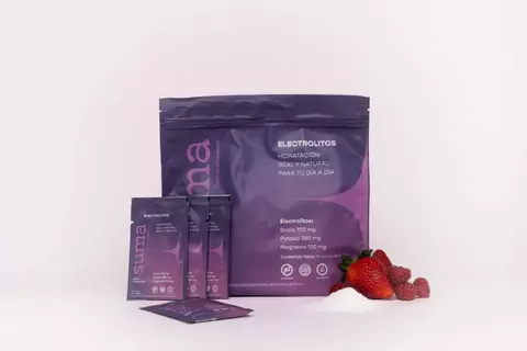 Electrolitos sodio - potasio - magnesio sabor frutos rojos "Suma" sobre 8.12g - comprar online