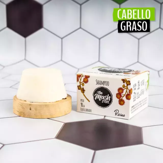 SHAMPOO SÓLIDO RICINO "The Mash Store"