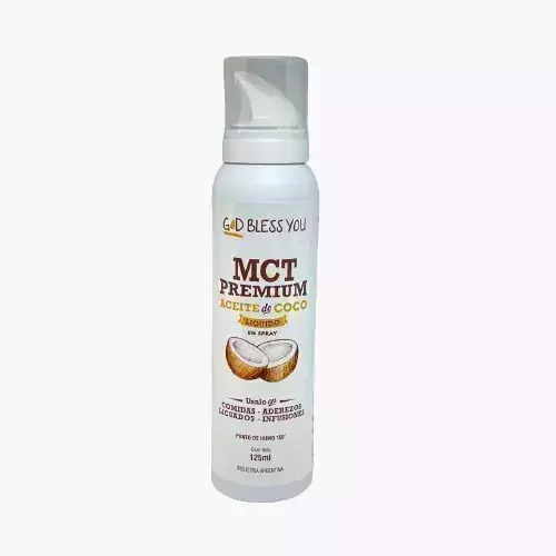 Aceite de Coco Liquido en Spray "God Bless You"