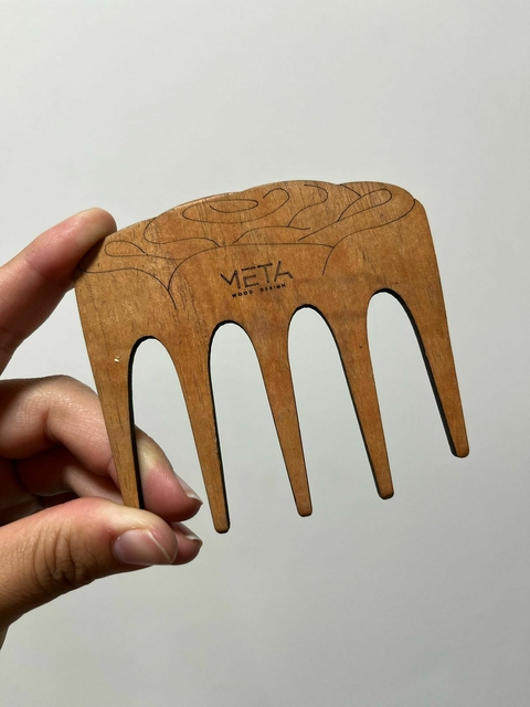 Peine de Madera para Rulos "Meta" - comprar online