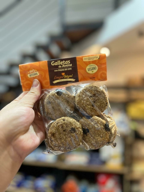 Galleta de Avena - Pasas de Uva "Corazón Integral" - comprar online