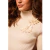 Blusa Canelada Flor Judith - Woolline