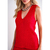 Regata Tricot Decote V Rendada - comprar online