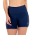 Shorts de Compressão Blackout Feminino - Azul Marinho