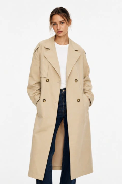 TRENCH ALAMO IMPERMEABLE C/FORRERIA