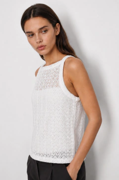 MUSCULOSA DIMITRA CROCHETE - tienda online