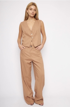 PANTALON LINO STAMPA - tienda online