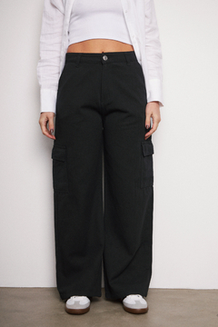 PANTALON CARGO GABARDINA NEPA