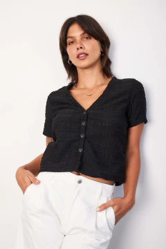 CARDIGAN ENZO TEJIDO - JUVIA