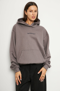 BUZO IMPERFECT BORDADO - tienda online