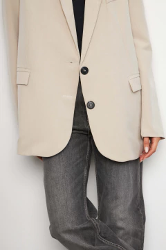 BLAZER GREY OVERSIZE C/FORRERIA en internet