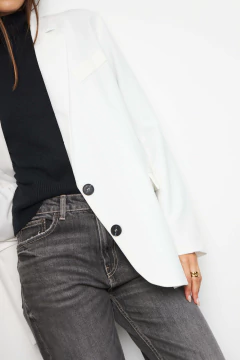 Imagen de BLAZER GREY OVERSIZE C/FORRERIA
