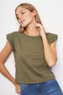 MUSCULOSA PIMA CON HOMBRERAS en internet