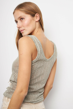 MUSCULOSA SOUL CROCHETE TEJIDA