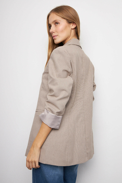 Imagen de BLAZER OVERSIZE LINO SASSO C/FORRERIA