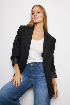 BLAZER OVERSIZE LINO SASSO C/FORRERIA