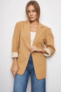BLAZER OVERSIZE LINO SASSO C/FORRERIA