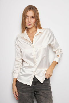 CAMISA SEDA ISOLA - tienda online