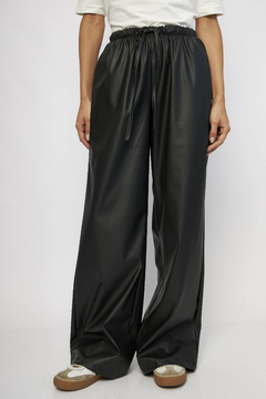 PANTALON ECOCUERO MIDI - comprar online
