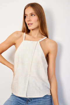 Imagen de BLUSA BLONDE SEDA VINTAGE