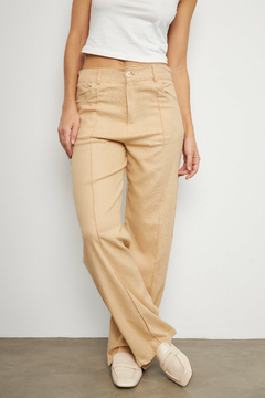 PANTALON LINO STAMPA