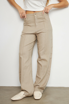 PANTALON LINO STAMPA - comprar online