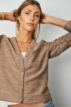 CARDIGAN ADONIS TEJIDO - comprar online