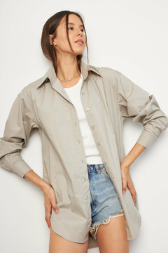 CAMISA FIORI POPLIN ELASTIZADO - tienda online