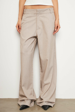 PANTALON SASTRERO RAYADO ROGEL - comprar online