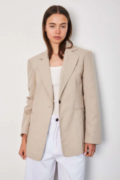 BLAZER SASSO LINO C/FORRERIA