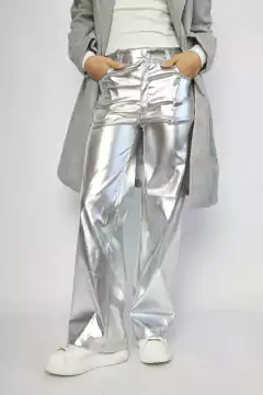 PANTALON GLOW METALIZADO - JUVIA