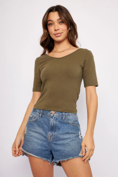 REMERA ALG C/ LYCRA EMOTION - comprar online