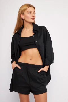 SHORT POPLIN FONTI - tienda online