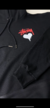 MOLETOM CANGURU STUSSY STOCK HEART na internet