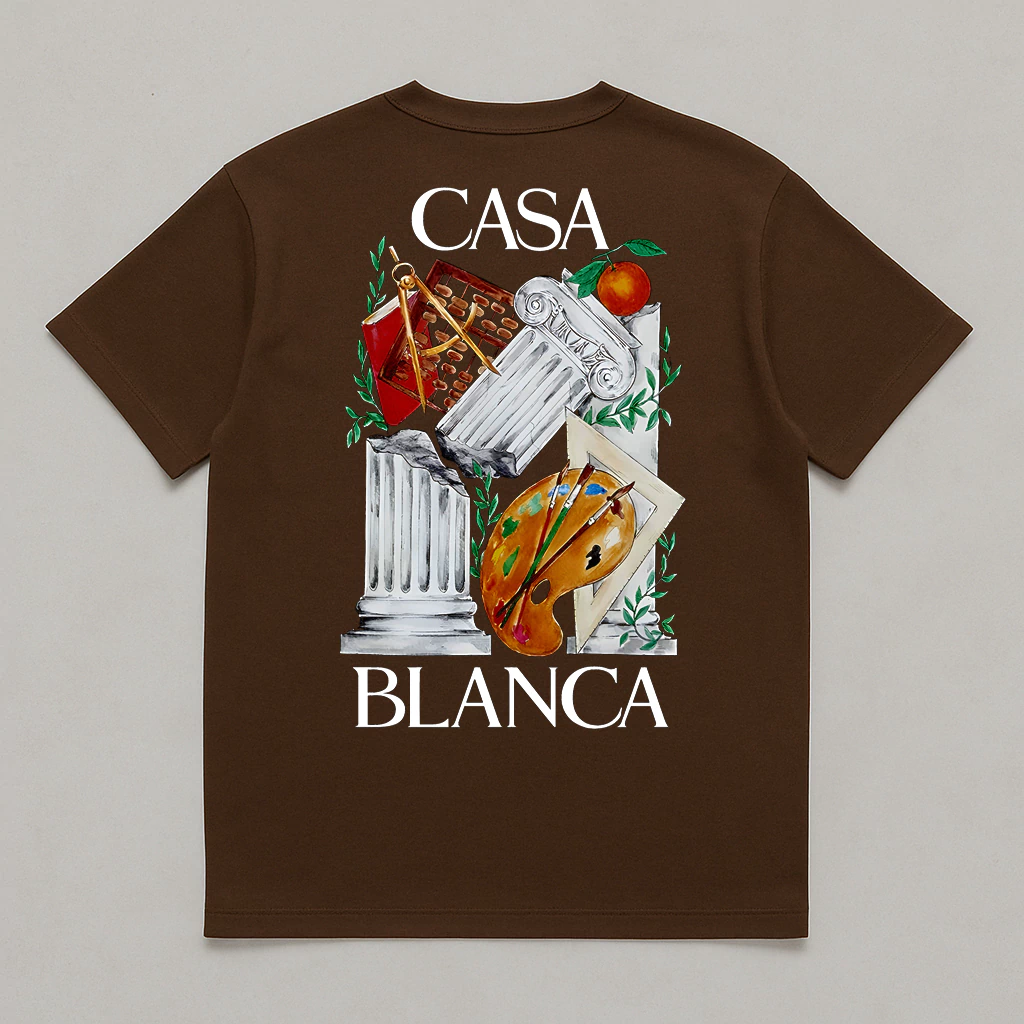CAMISETA CASA BLANCA ARTE