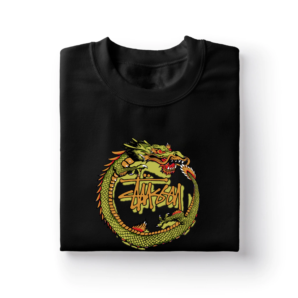 CAMISETA STUSSY VINTAGE 90's DRAGON