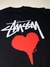 CAMISETA STUSSY STOCK HEART