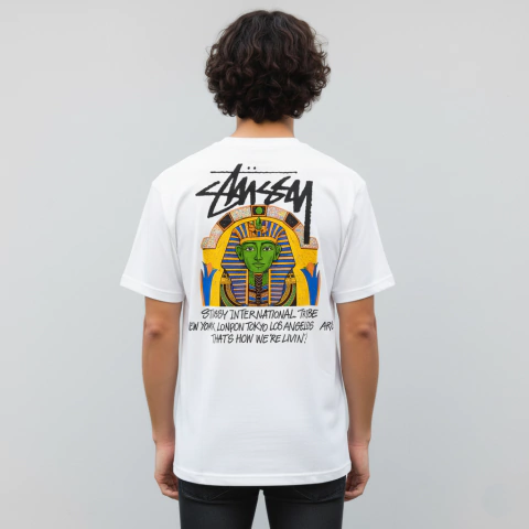 CAMISETA STUSSY FARAÓ - comprar online