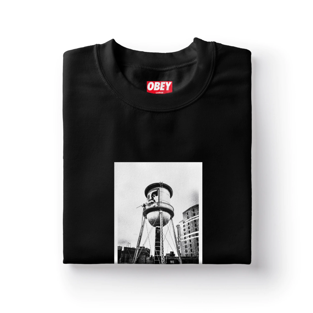 CAMISETA OBEY WATER TOWER PHOTO