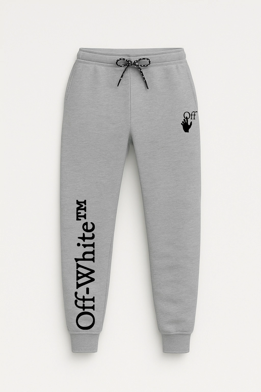 CALÇA DE MOLETOM OFF-WHITE LOGO GRANDE
