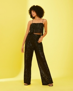 Cropped Paetê - comprar online