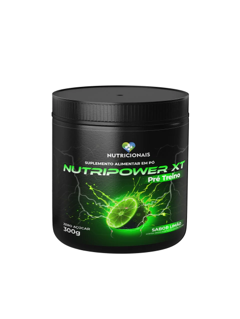 Pré-Treino Nutripower XT Sabor Limão - Nutricionais - Val:31/12/2025