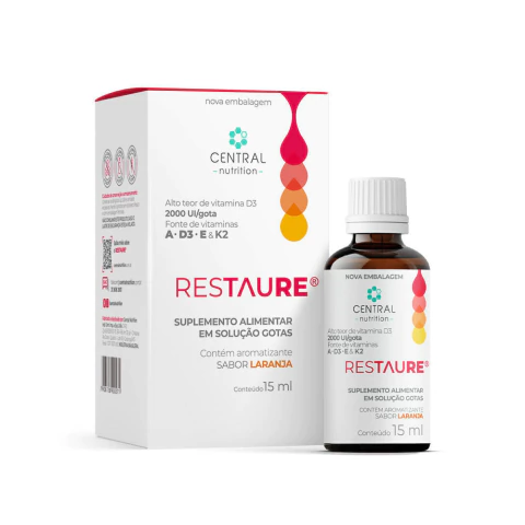 Restaure 15 ml sabor Laranja - Central Nutrition