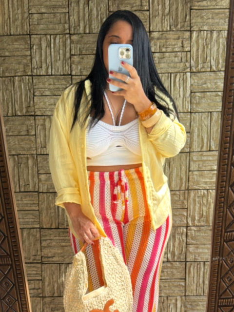 Cropped Trico Laura - comprar online