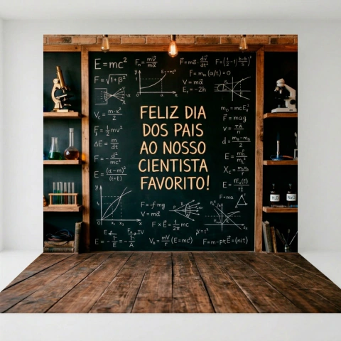 Fundo Fotográfico em Tecido Dia dos Pais 13