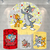 Kit Painel + Trio de Cilindros Sublimados Tom e Jerry KIT1039