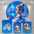 Kit Painel + Trio de Cilindros Sublimados Cinderella Cute KIT1136